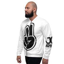 Load image into Gallery viewer, JOT Peace All Over Unisex Bomber Jacket